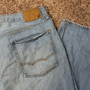 Mens AE boot cut jeans